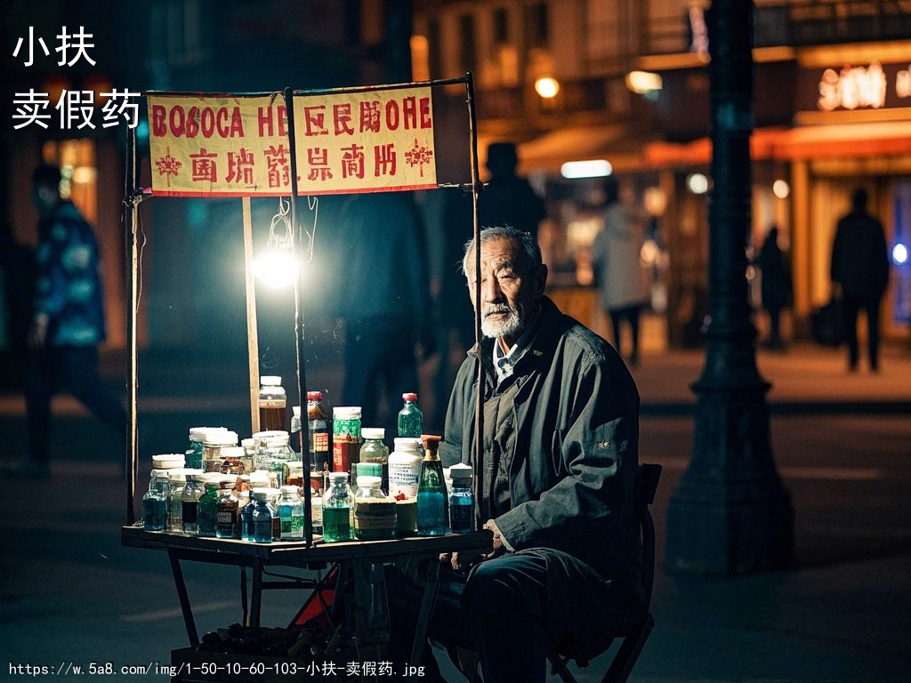 小扶卖假药搞笑图片