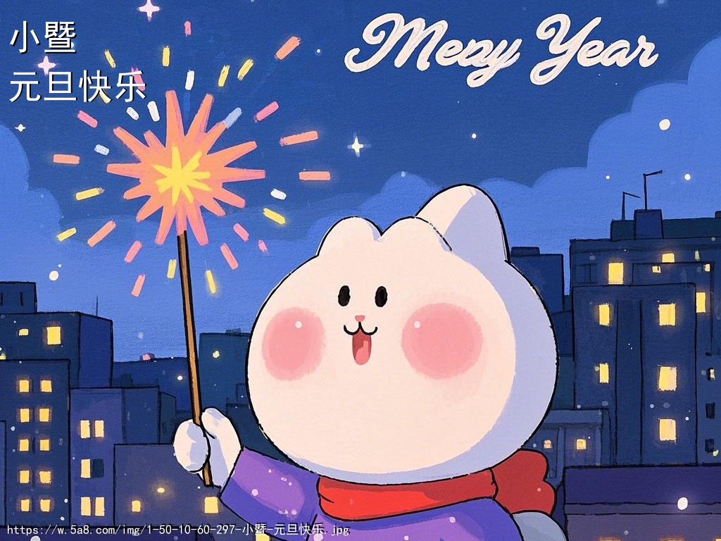 小暨元旦快乐搞笑图片