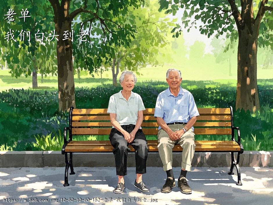 老单我们白头到老搞笑图片