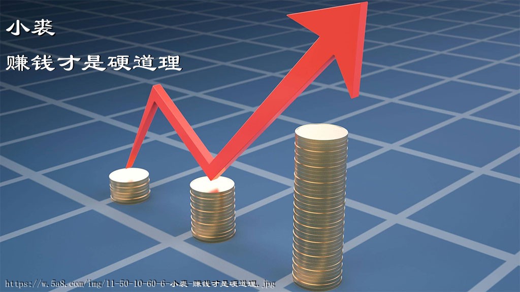 小裘赚钱才是硬道理搞笑图片