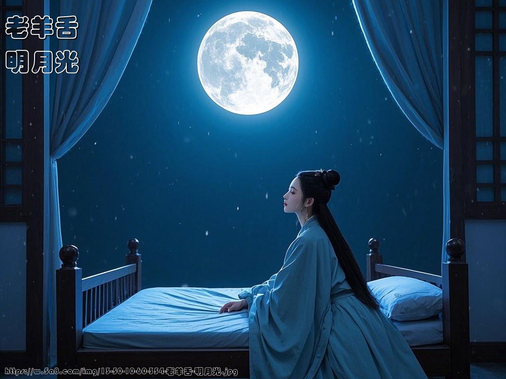 老羊舌明月光搞笑图片