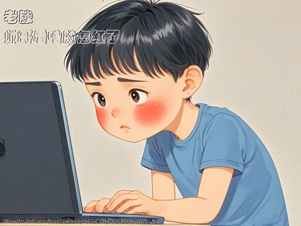 老滕帅哥看啥脸怎红了搞笑图片