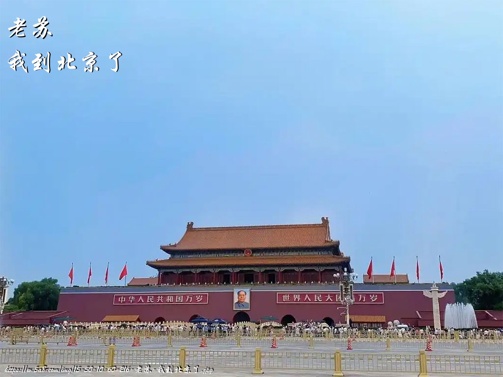 老苏我到北京了搞笑图片