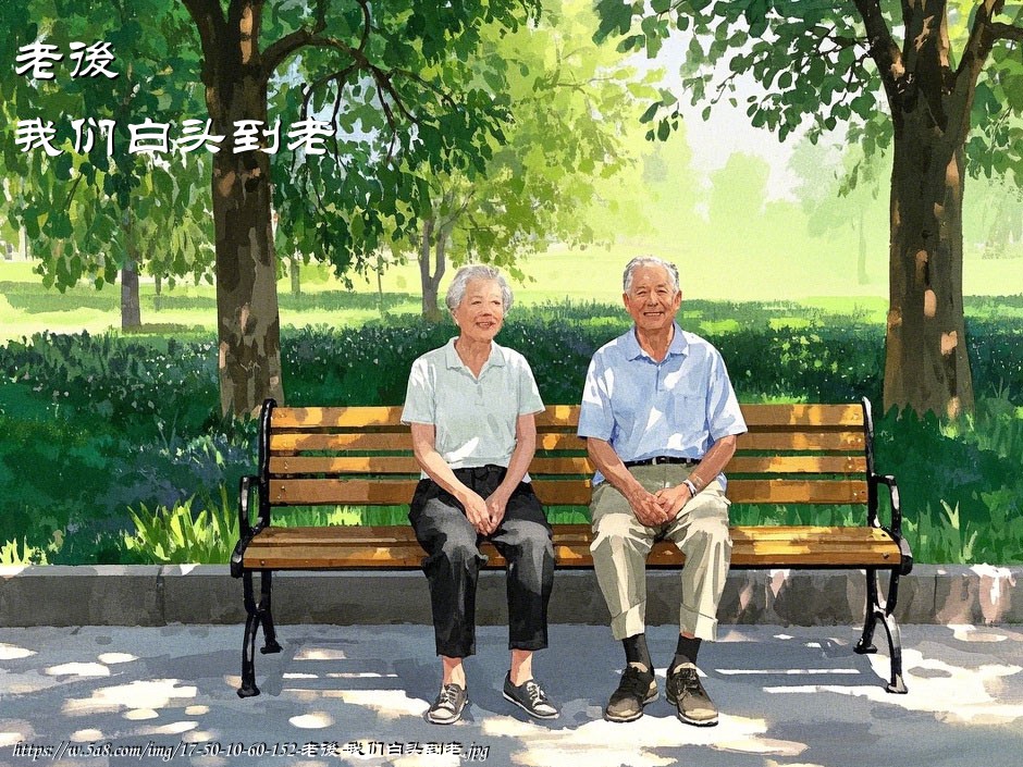 老後我们白头到老搞笑图片