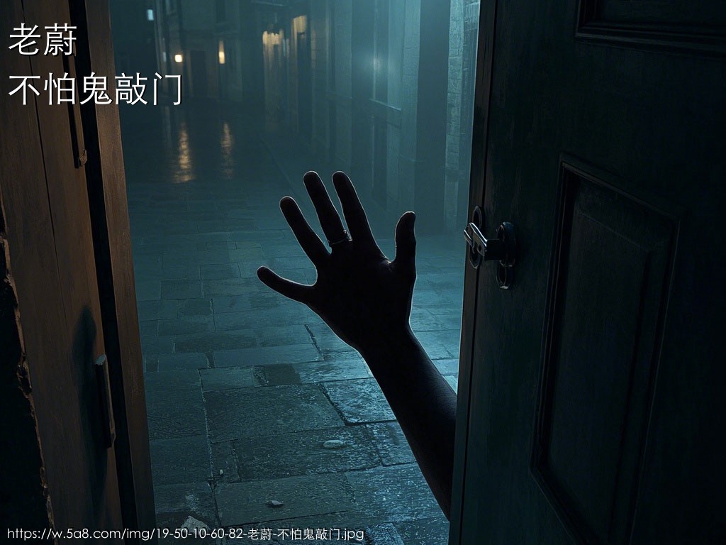 老蔚不怕鬼敲门搞笑图片