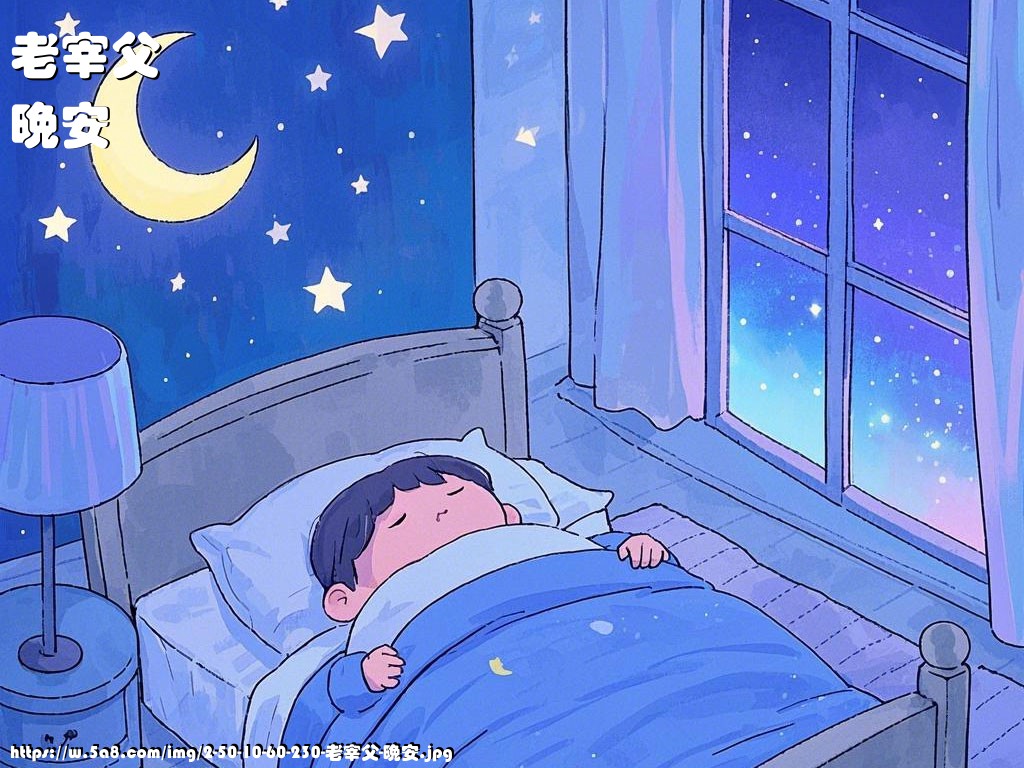 老宰父晚安搞笑图片