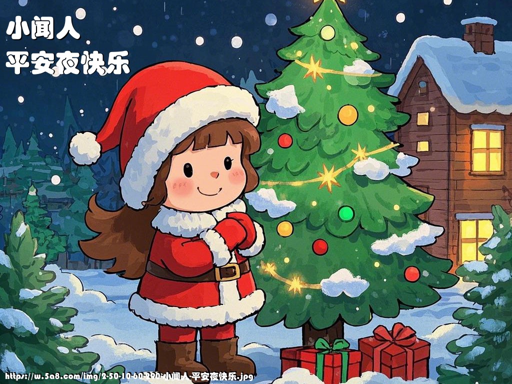 小闻人平安夜快乐搞笑图片
