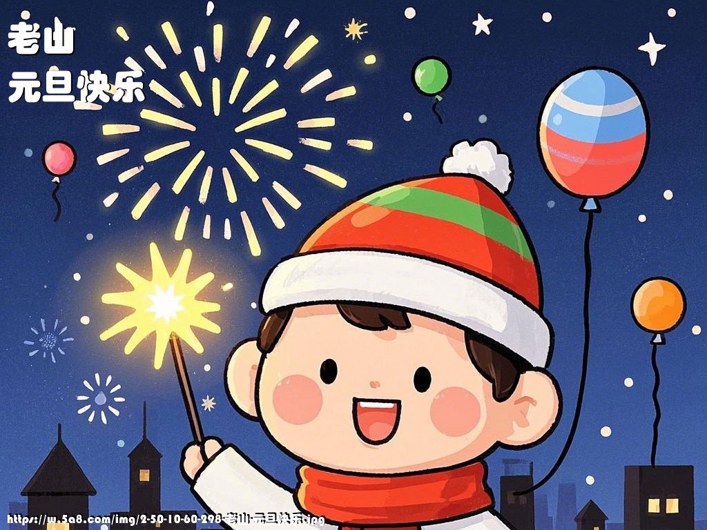老山元旦快乐搞笑图片