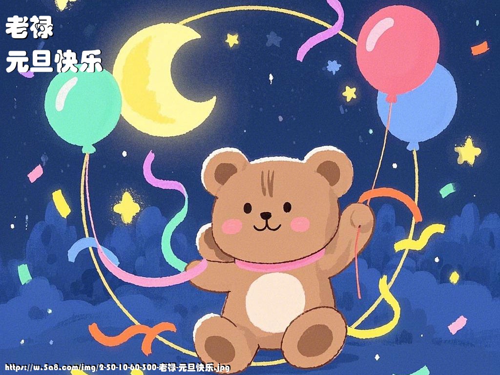 老禄元旦快乐搞笑图片