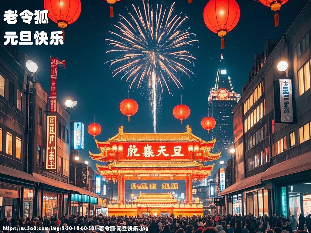 老令狐元旦快乐搞笑图片