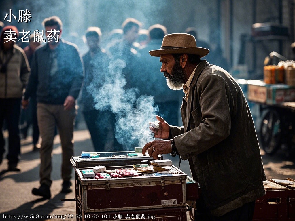 小滕卖老鼠药搞笑图片