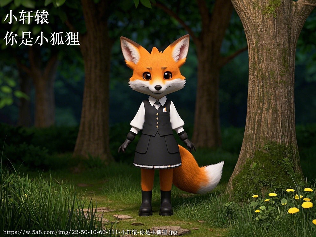 小轩辕你是小狐狸搞笑图片