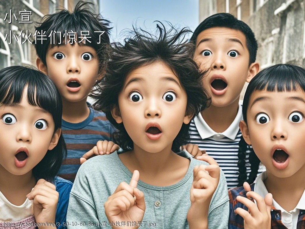 小宣小伙伴们惊呆了搞笑图片