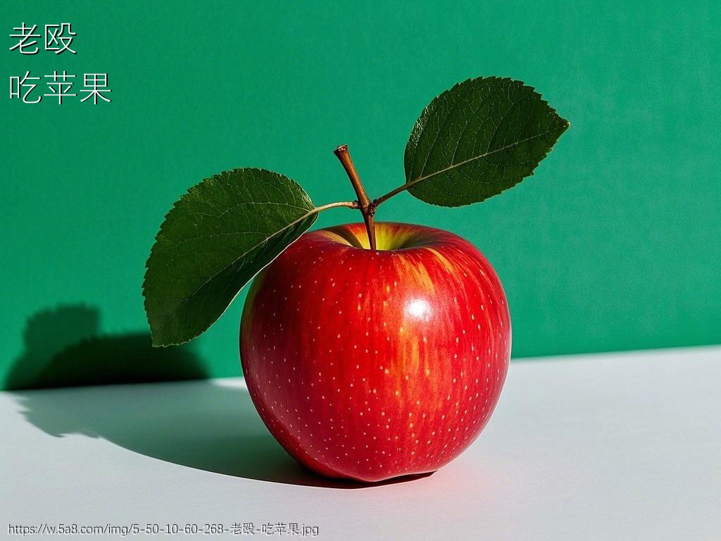 老殴吃苹果搞笑图片