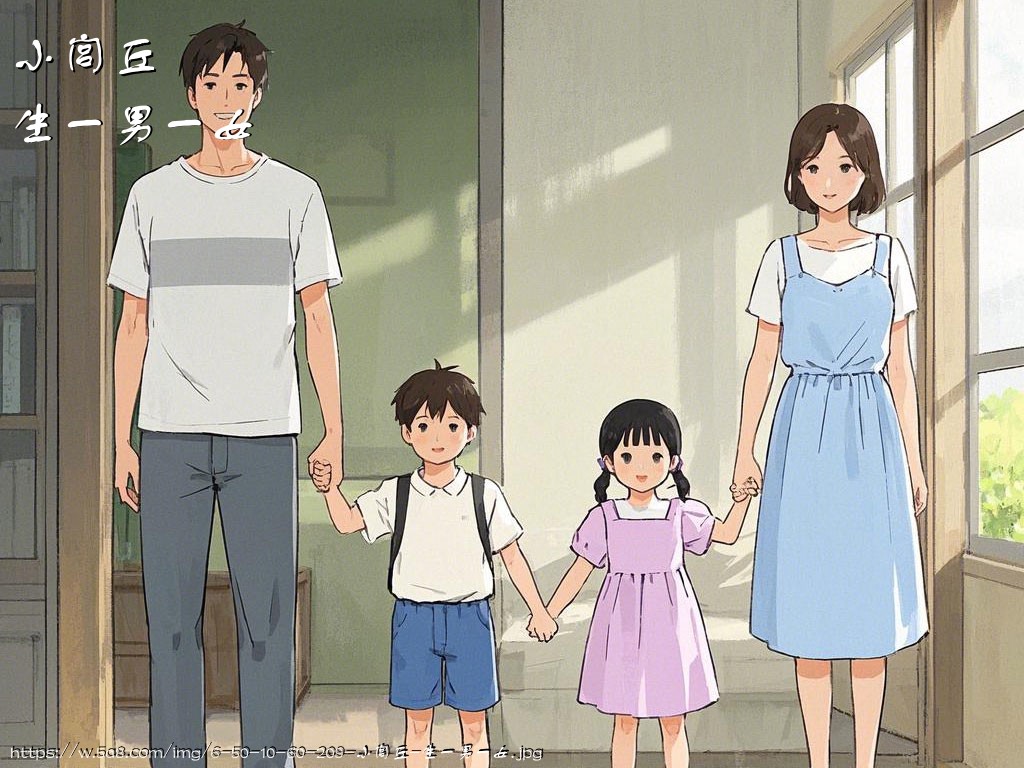 小闾丘生一男一女搞笑图片