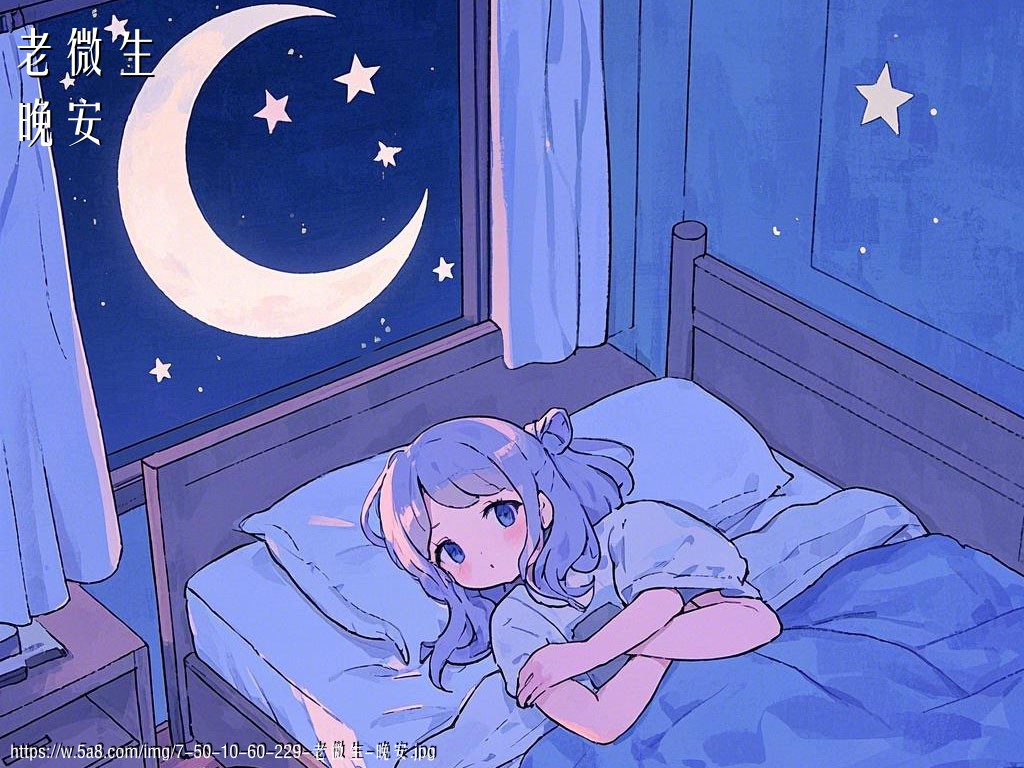 老微生晚安搞笑图片