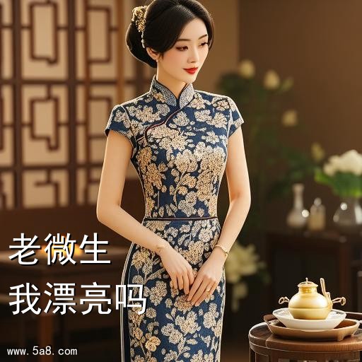 我漂亮吗老微生搞笑图片