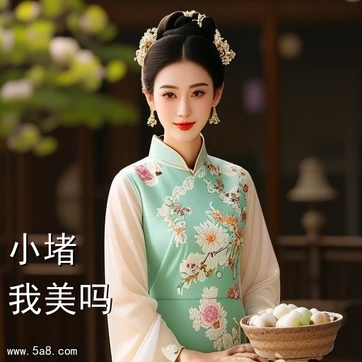 我美吗小堵搞笑图片