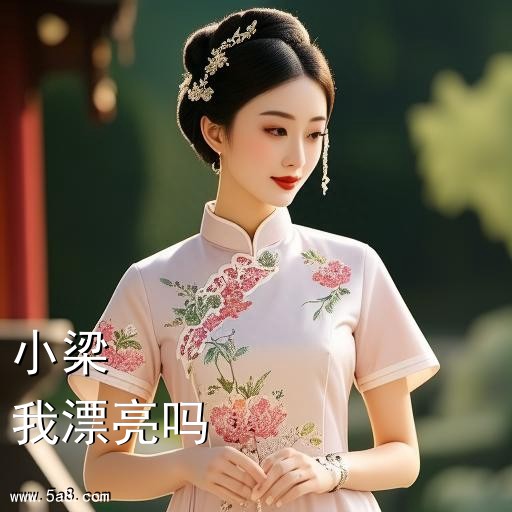 我漂亮吗小梁搞笑图片