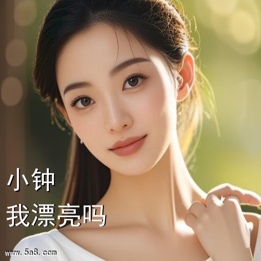 我漂亮吗小钟搞笑图片
