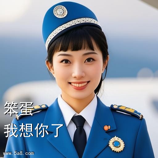 我想你了笨蛋搞笑图片