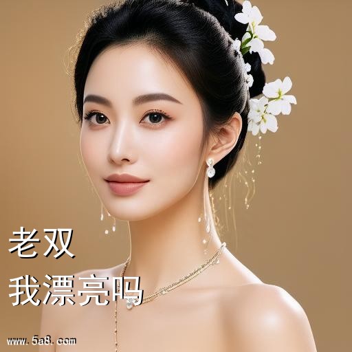 我漂亮吗老双搞笑图片