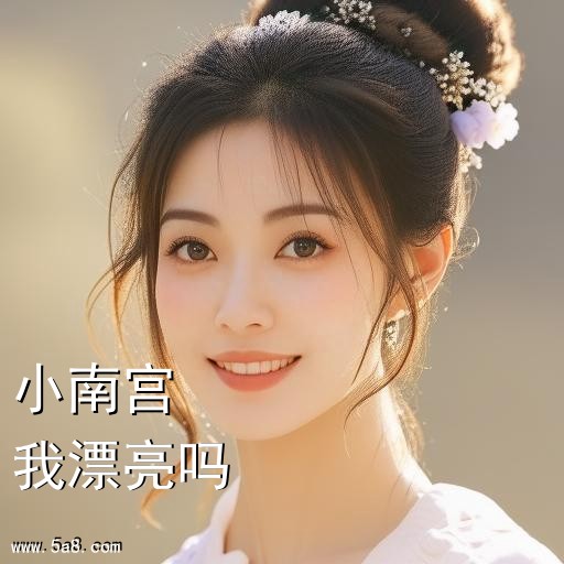 我漂亮吗小南宫搞笑图片