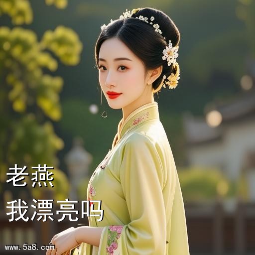 我漂亮吗老燕搞笑图片