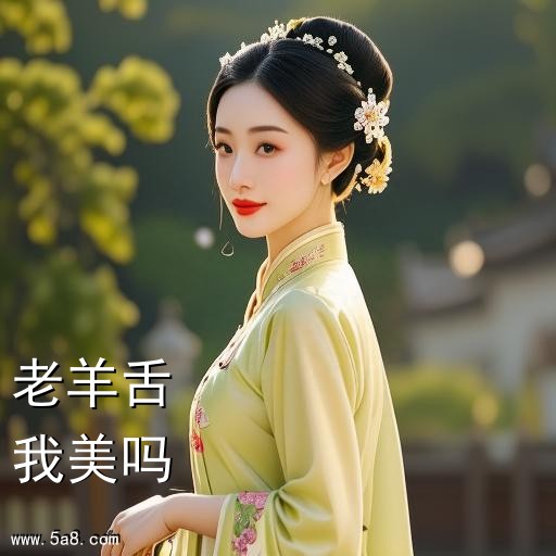我美吗老羊舌搞笑图片