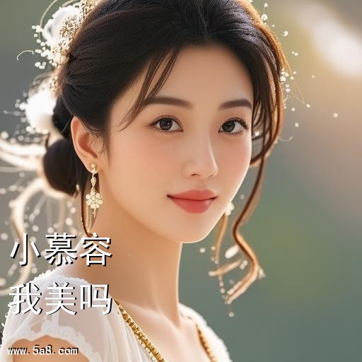 我美吗小慕容搞笑图片