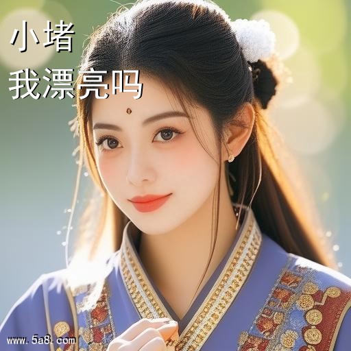 我漂亮吗小堵搞笑图片