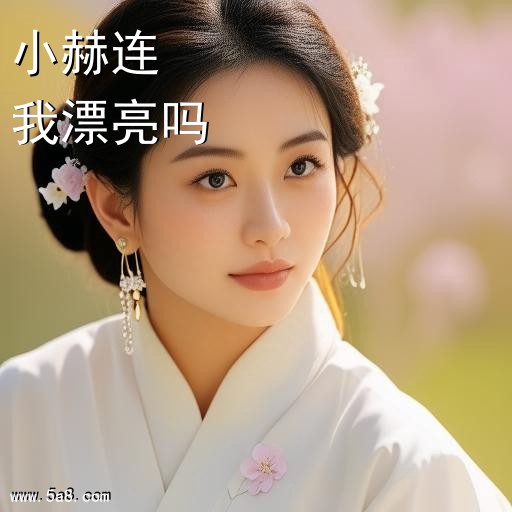 我漂亮吗小赫连搞笑图片