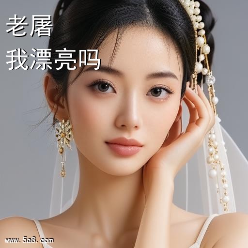 我漂亮吗老屠搞笑图片