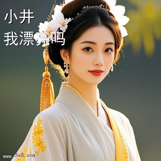我漂亮吗小井搞笑图片