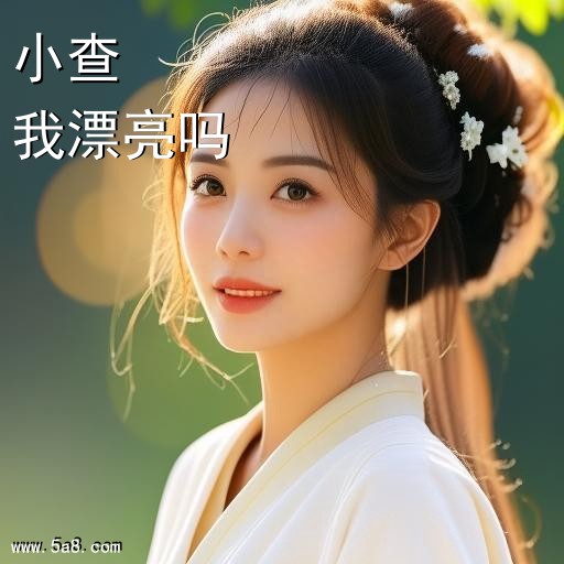 我漂亮吗小查搞笑图片