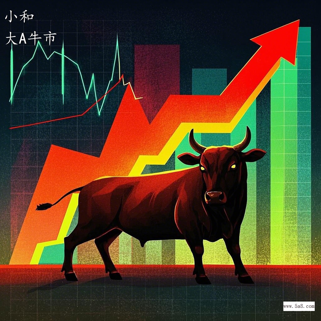 大A牛市小和搞笑图片