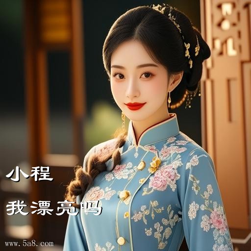 我漂亮吗小程搞笑图片