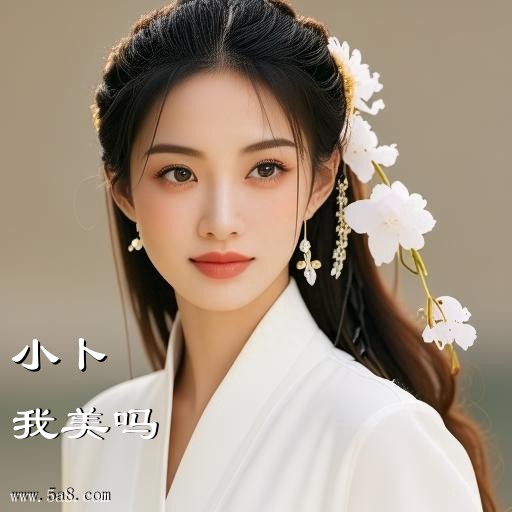 我美吗小卜搞笑图片