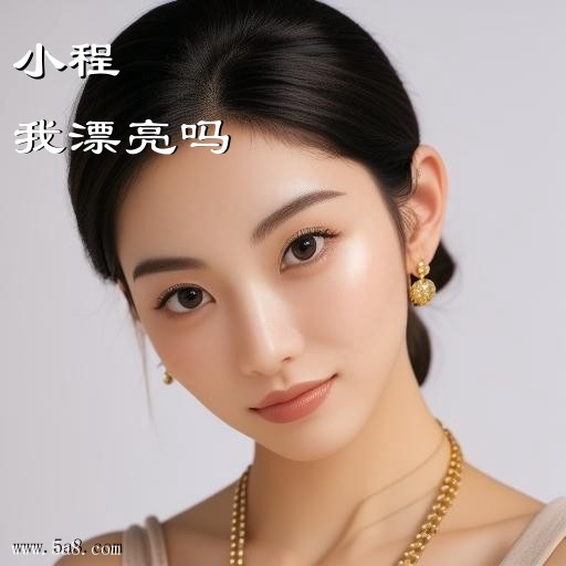 我漂亮吗小程搞笑图片