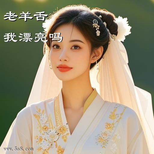 我漂亮吗老羊舌搞笑图片
