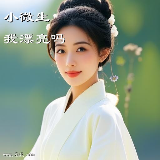 我漂亮吗小微生搞笑图片
