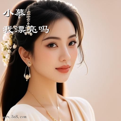 我漂亮吗小慕搞笑图片