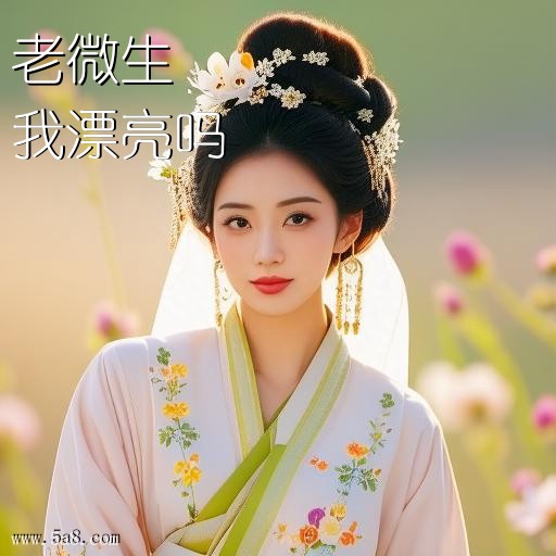 我漂亮吗老微生搞笑图片