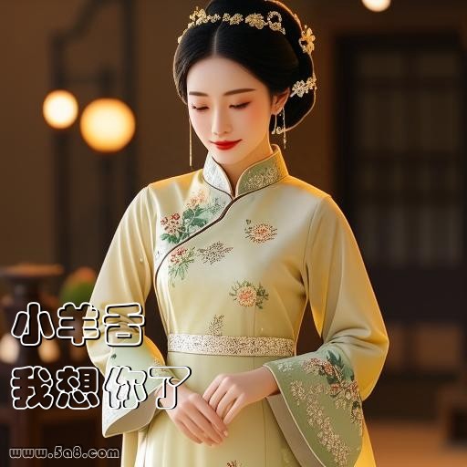 我想你了小羊舌搞笑图片