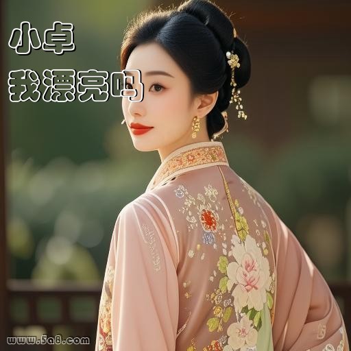 我漂亮吗小卓搞笑图片