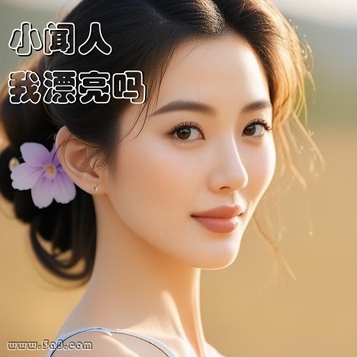 我漂亮吗小闻人搞笑图片