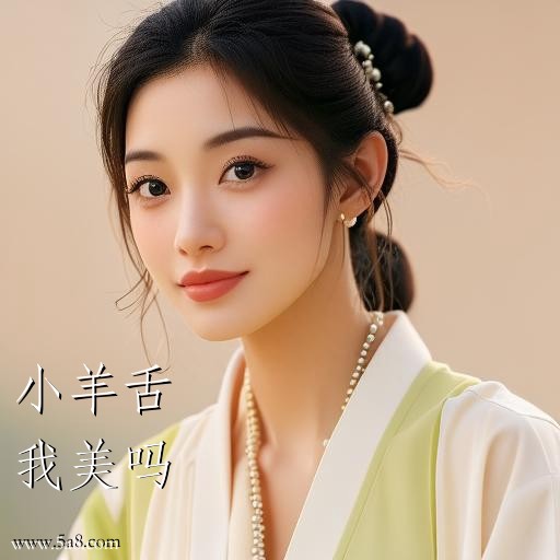 我美吗小羊舌搞笑图片