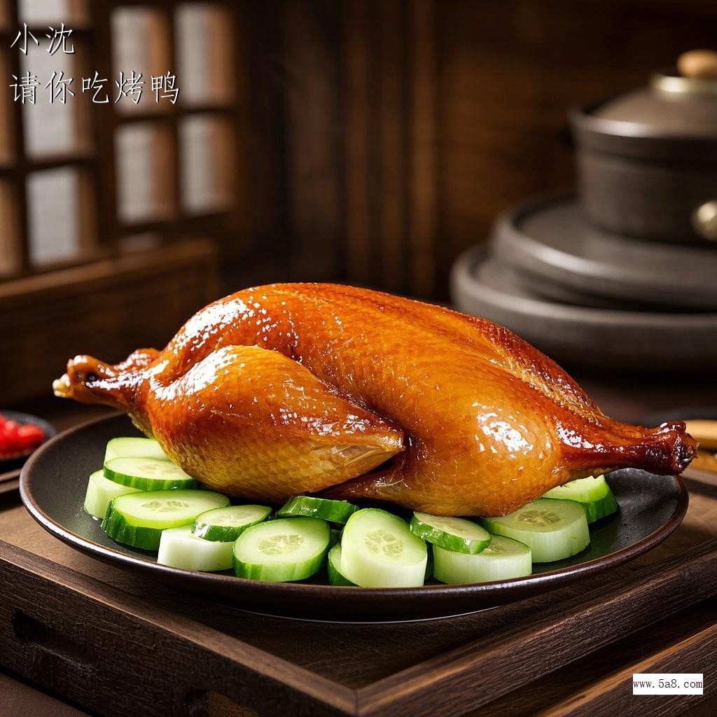 请你吃烤鸭小沈搞笑图片