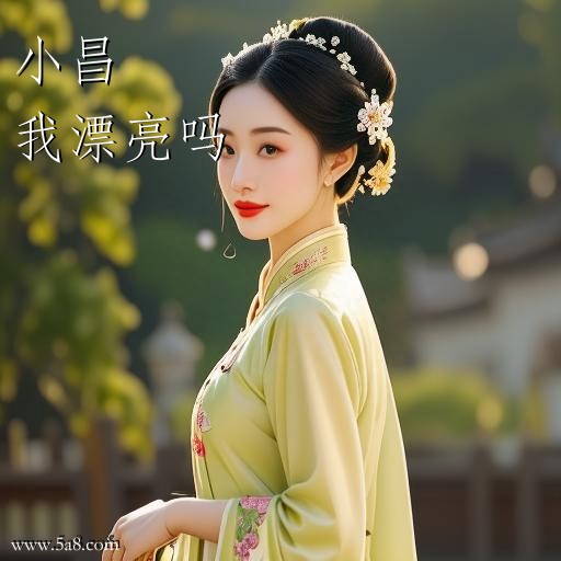 我漂亮吗小昌搞笑图片