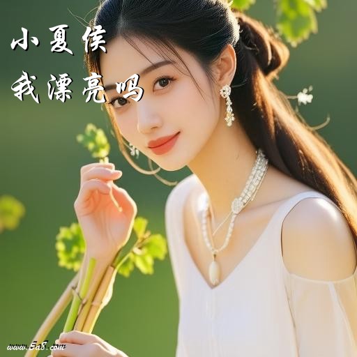 我漂亮吗小夏侯搞笑图片